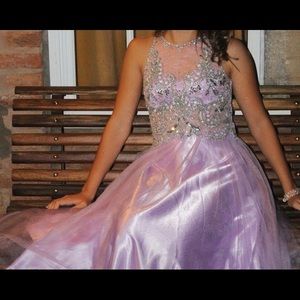 Prom lilac dress